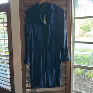 Ralph Lauren tie front dress